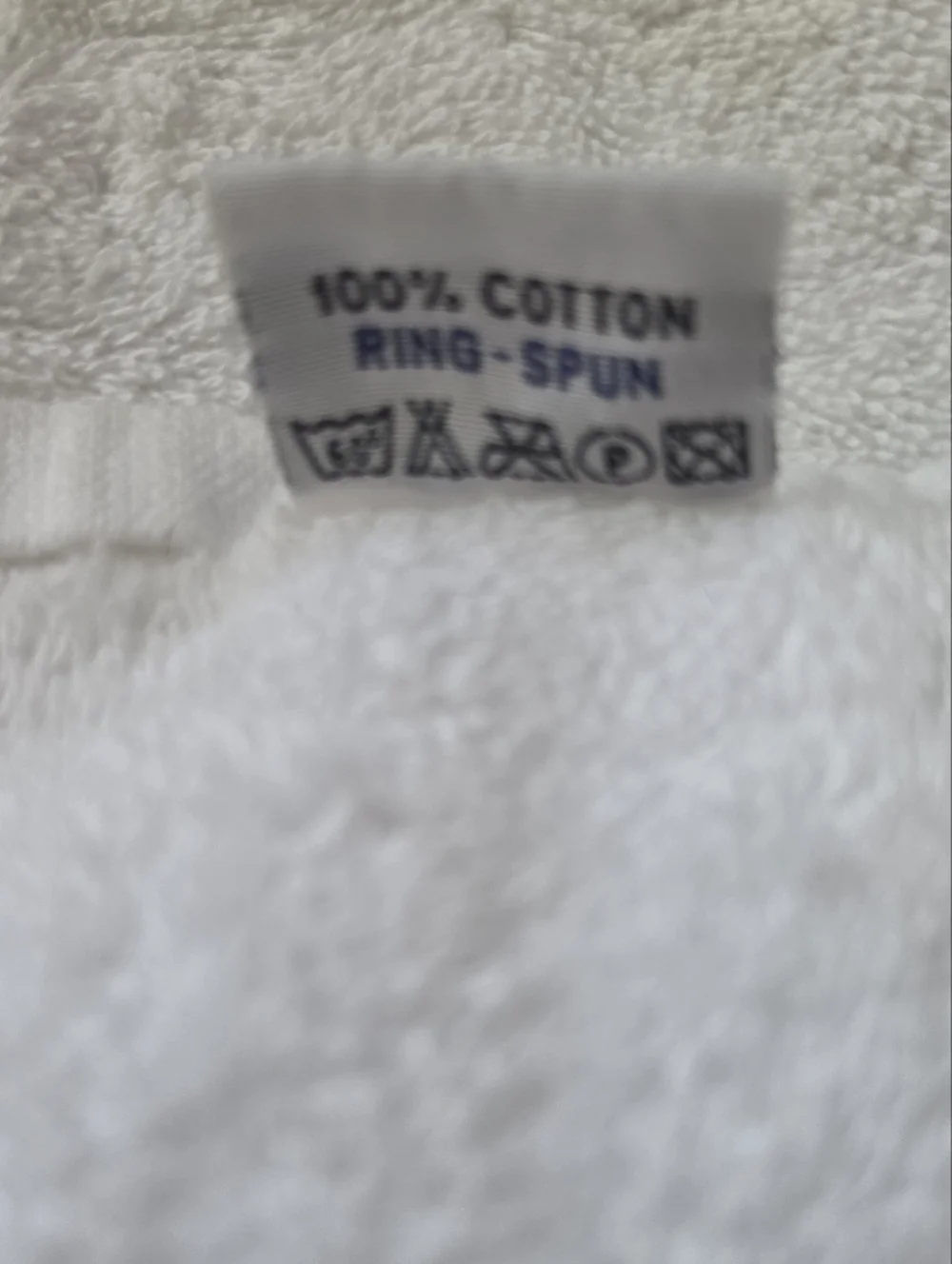 Mercedes-Benz Embroidered White 100% Cotton Logo Bath Towel 25 W x 50.5